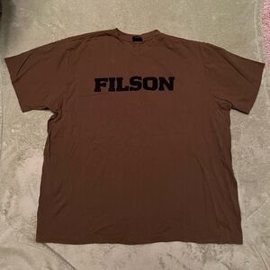 Filson army green Tshirt sz XXXL